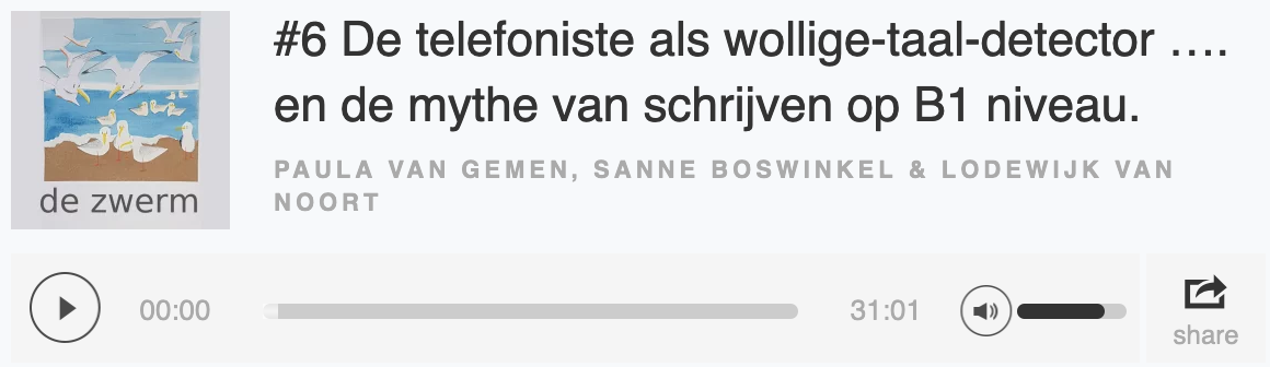 #6 De telefoniste als wollige-taal-detector …. en de mythe van schrijven op B1 niveau.